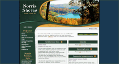 Desktop Screenshot of norrisshores.com