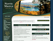 Tablet Screenshot of norrisshores.com